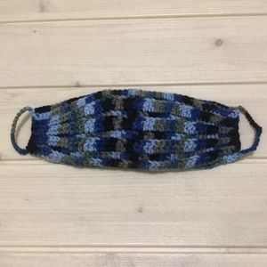 Crochet yarn face mask women’s new yarn & fabric